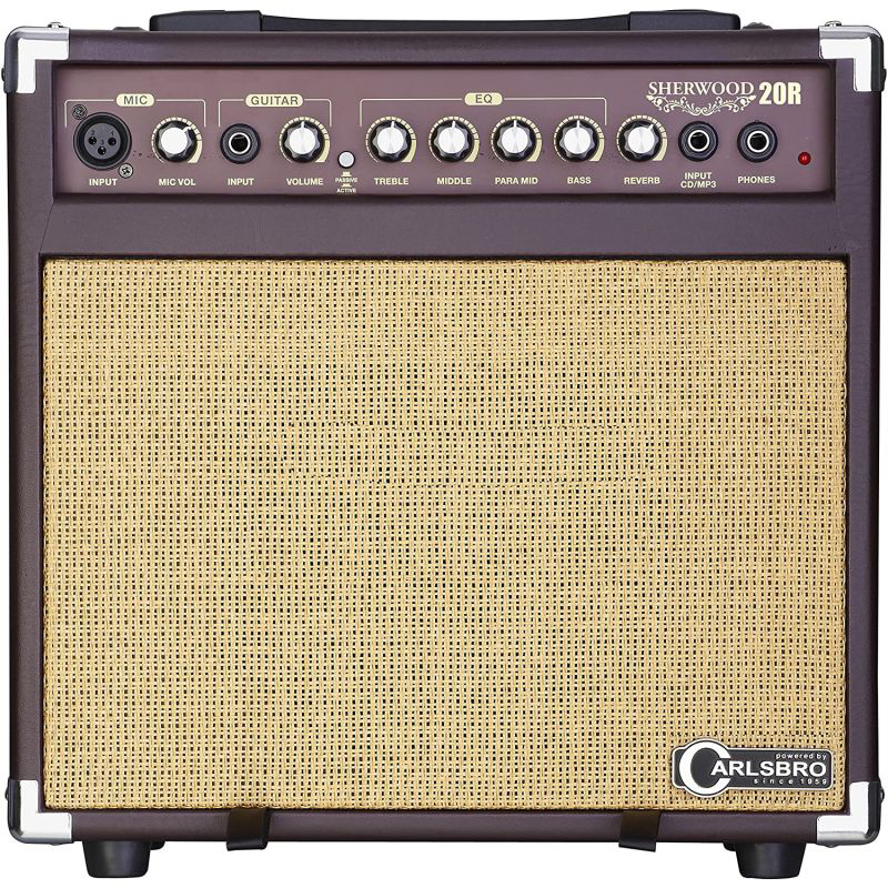 Carlsbro Sherwood20R 20 Watt Akustik Amfi (Reverb)