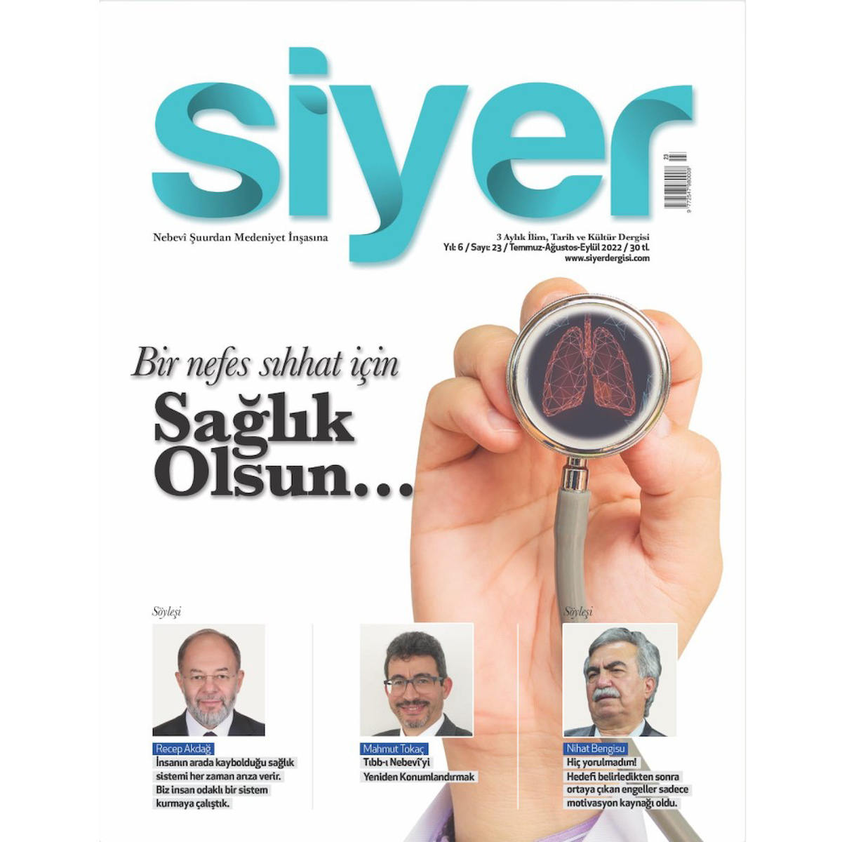 Siyer İlim Tarih 23.Sayı Temmuz-Eylül 2022