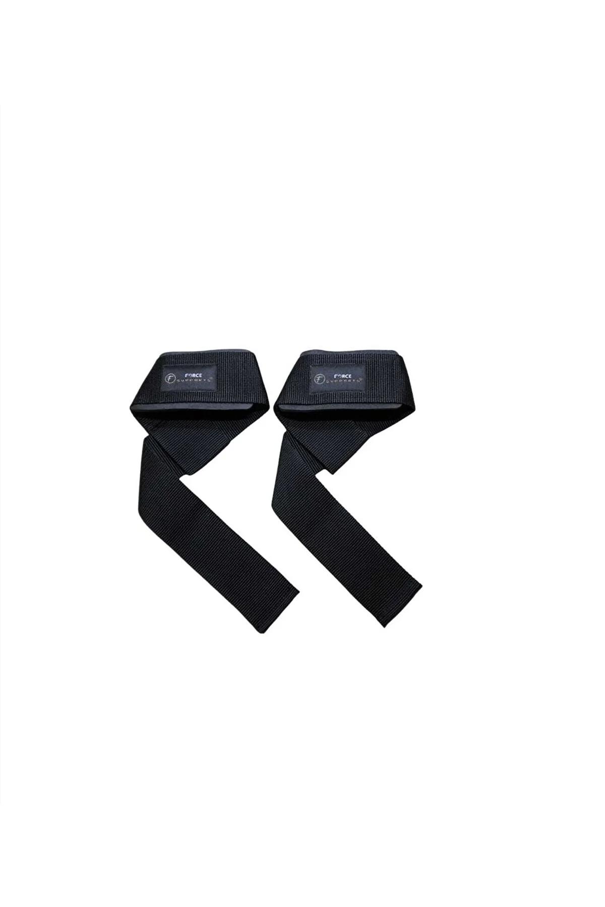 Padded Lifting Straps - Ağırlık Kaldırma Kayışı Siyah (2 ADET)