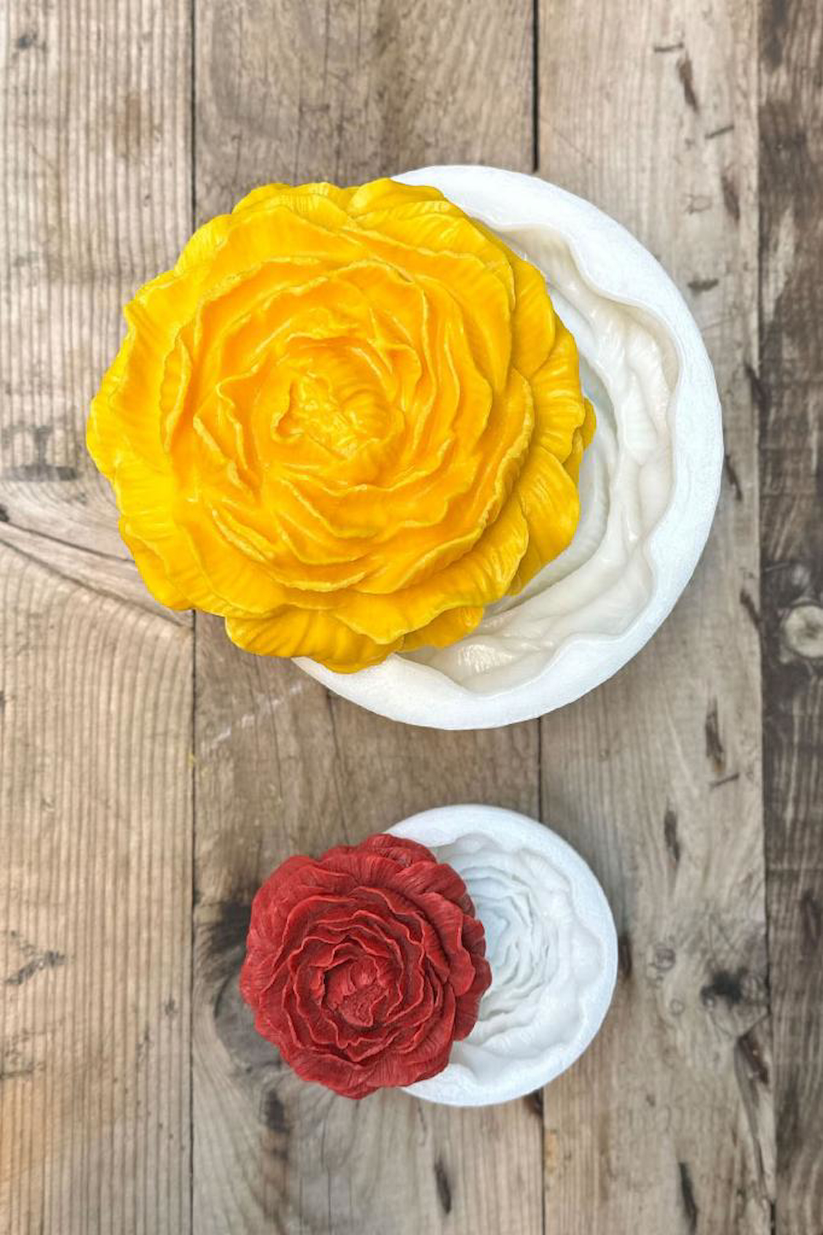 Şakayık Set Mum Kalıpları ( Silikon ) 1 Adet