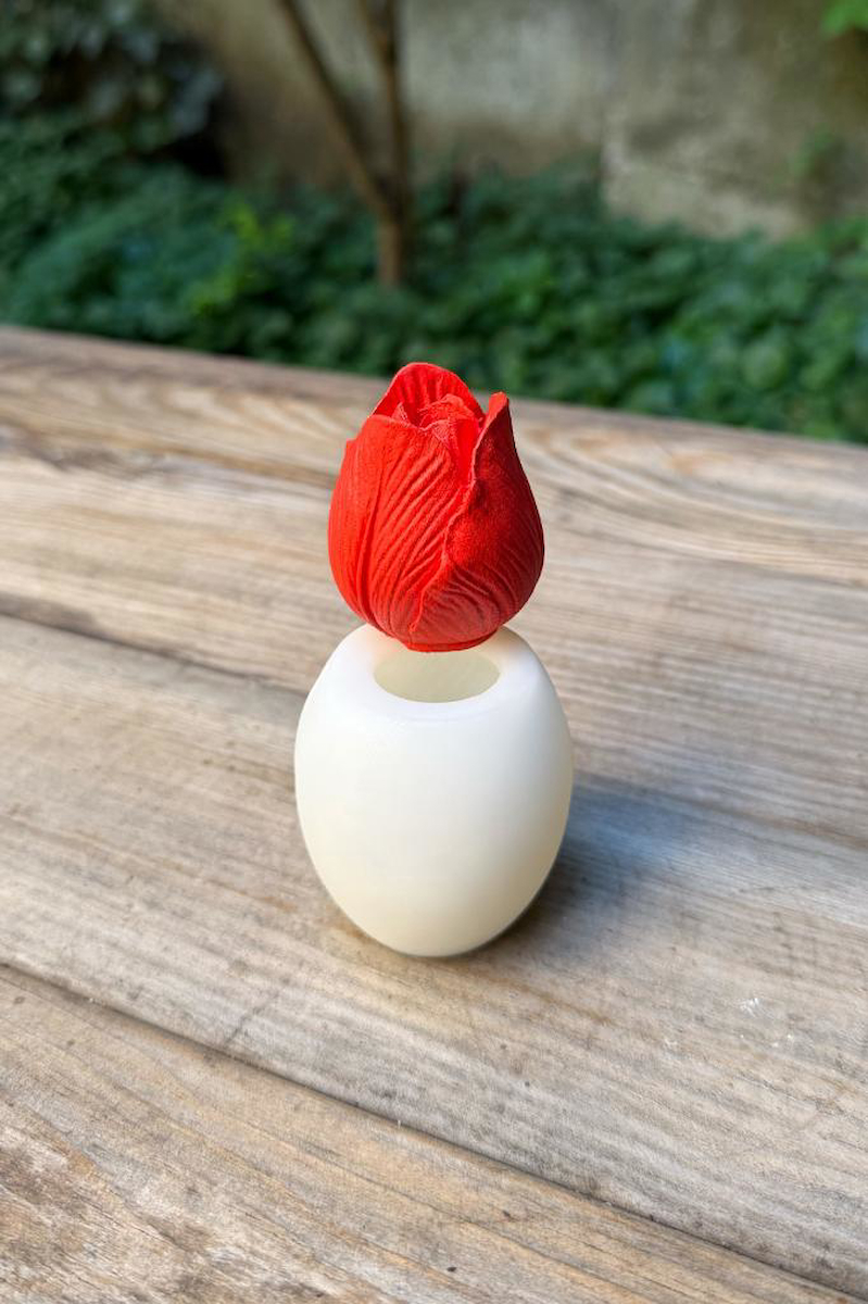 Lale 3D Silikon Mum Kalıbı