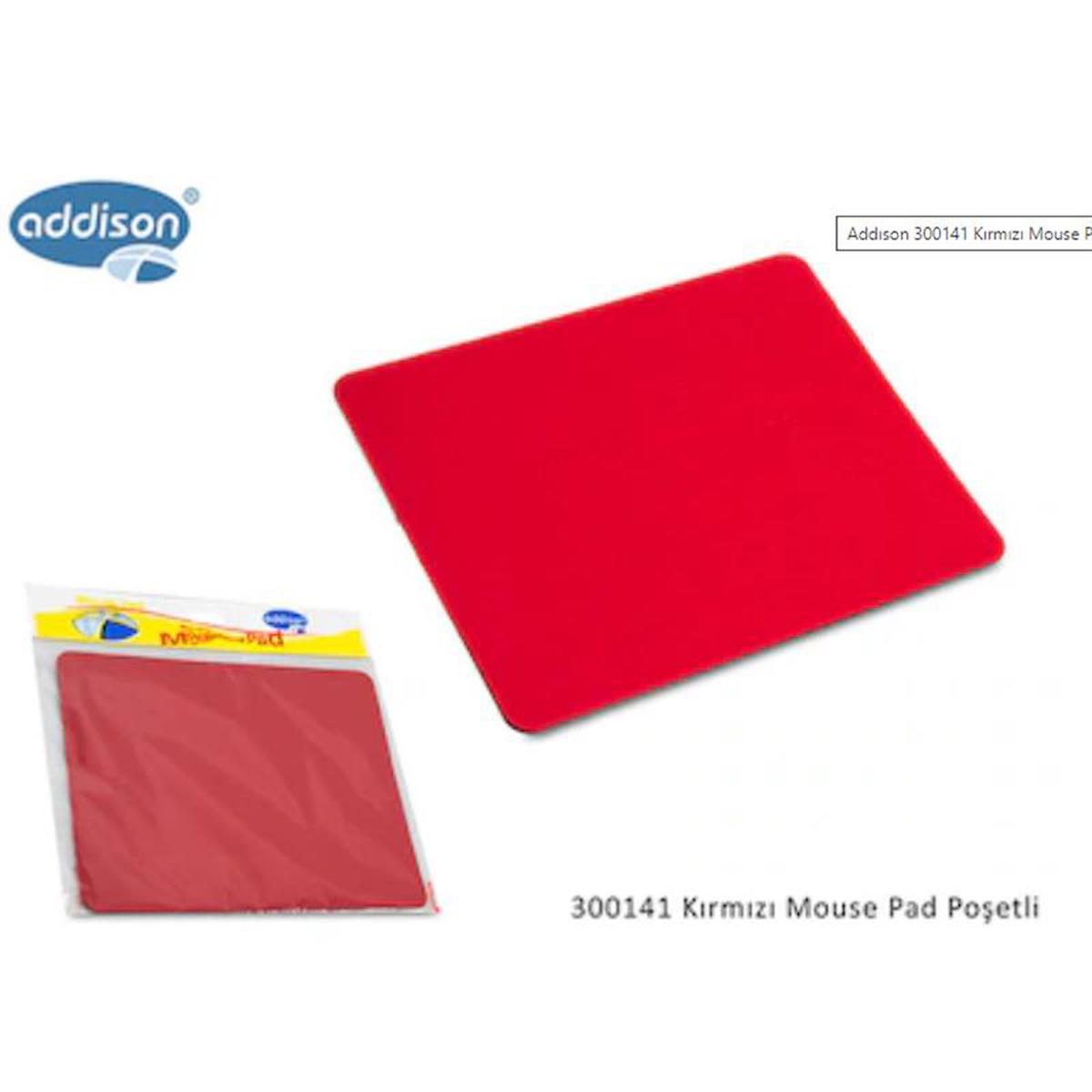 ADDISON 300141 KIRMIZI MOUSE PAD POŞETL İ