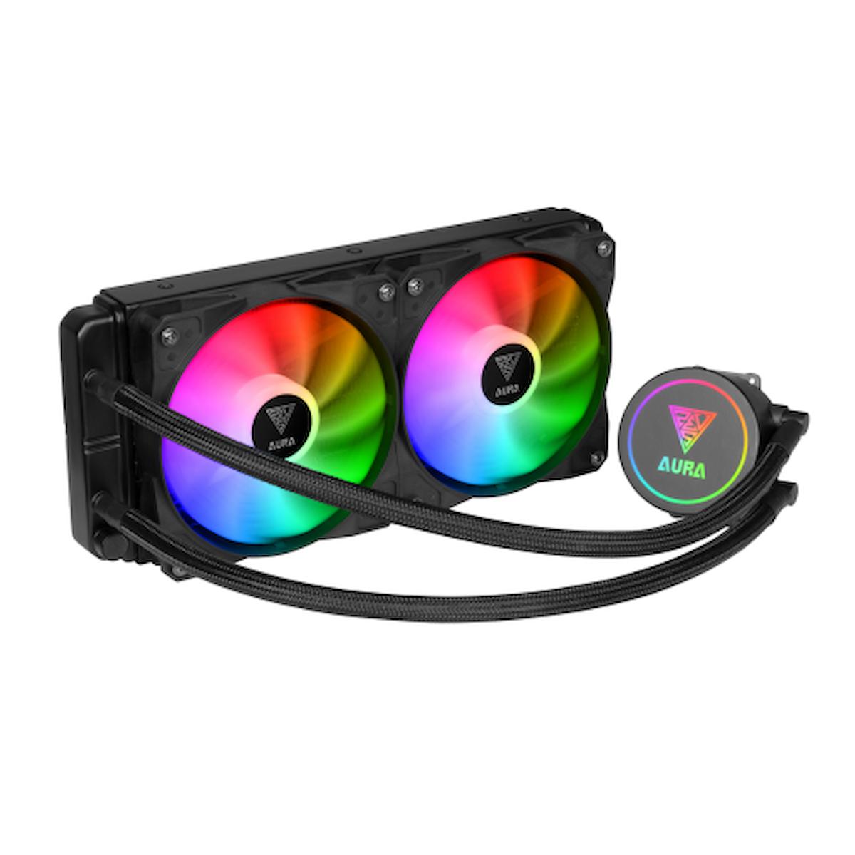  AURA GL240 2x12CM ARGB FAN SIVI SOGUTUCU