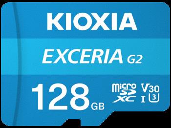 128GB MICRO SDXC C10 100MB/s KIOXIA LMEX2L128GG2