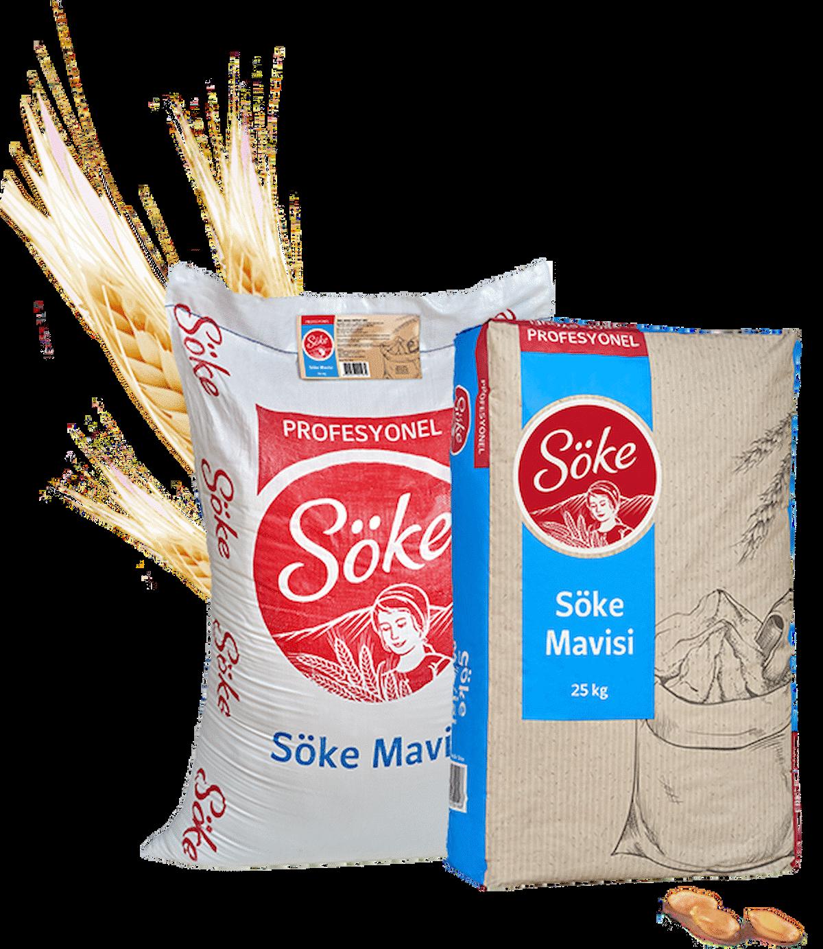 SÖKE Mavisi Un 25 Kg (Pasta, Börek, Ekmeklik)