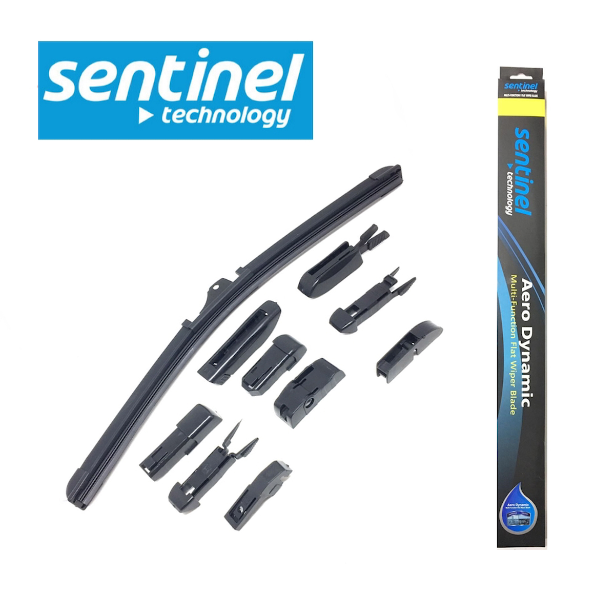 Sentinel Muz Silecek 9 Aparatlı 410mm