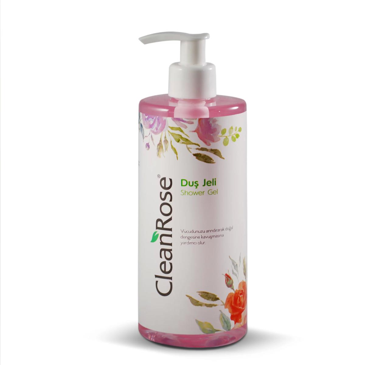 CLEAN ROSE DUŞ JELİ POMPALI 400 ML