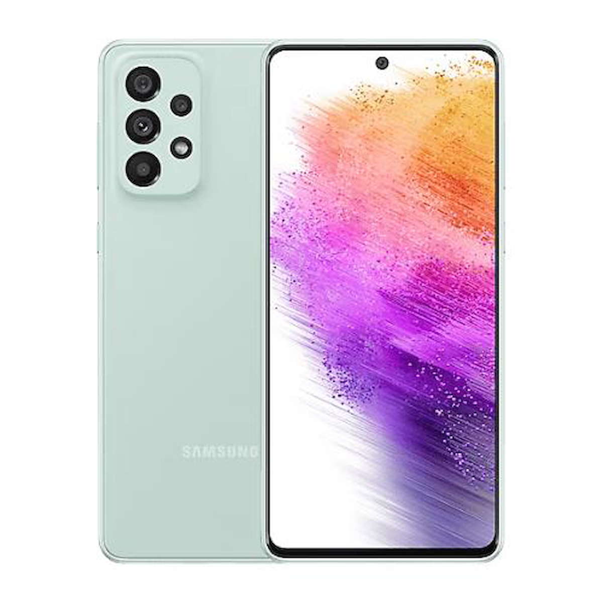 Yenilenmiş SAMSUNG GALAXY A73 128GB -A Kalite- Yeşil