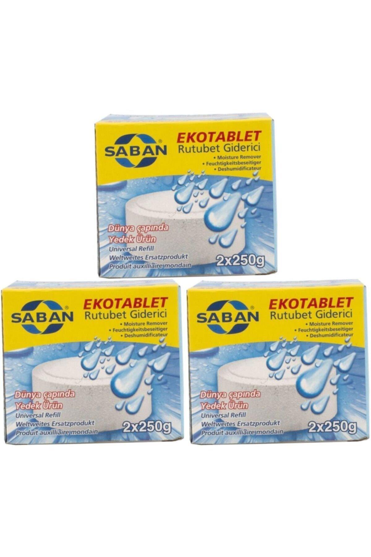 Nem Alıcı Rutubet Giderici Yedek Tablet 3'lü 2 x 250 gram Natural