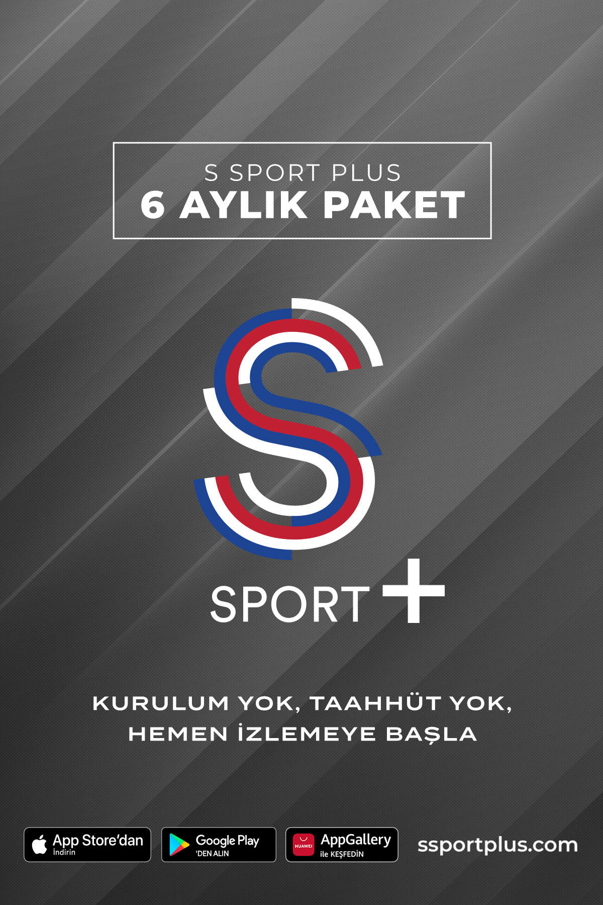 S Sport Plus 6 Aylık Paket