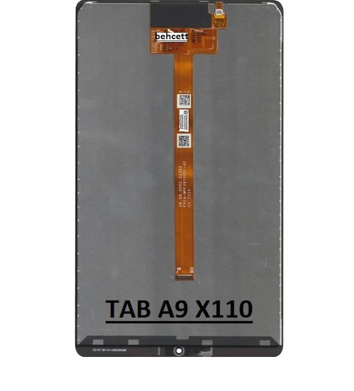 Samsung Galaxy  Uyumlu TAB A9 SM-X110 X115 X117 Lcd Ekran Dokunmatik Takım