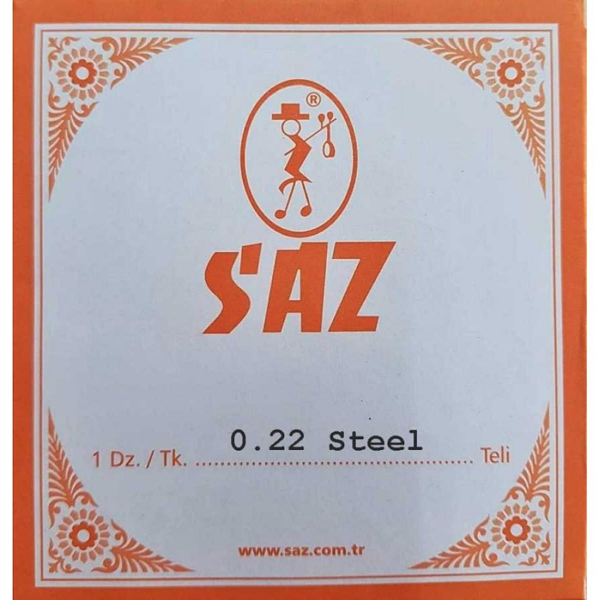 SAZ STC22 Saz Teli Düzine 0.22mm