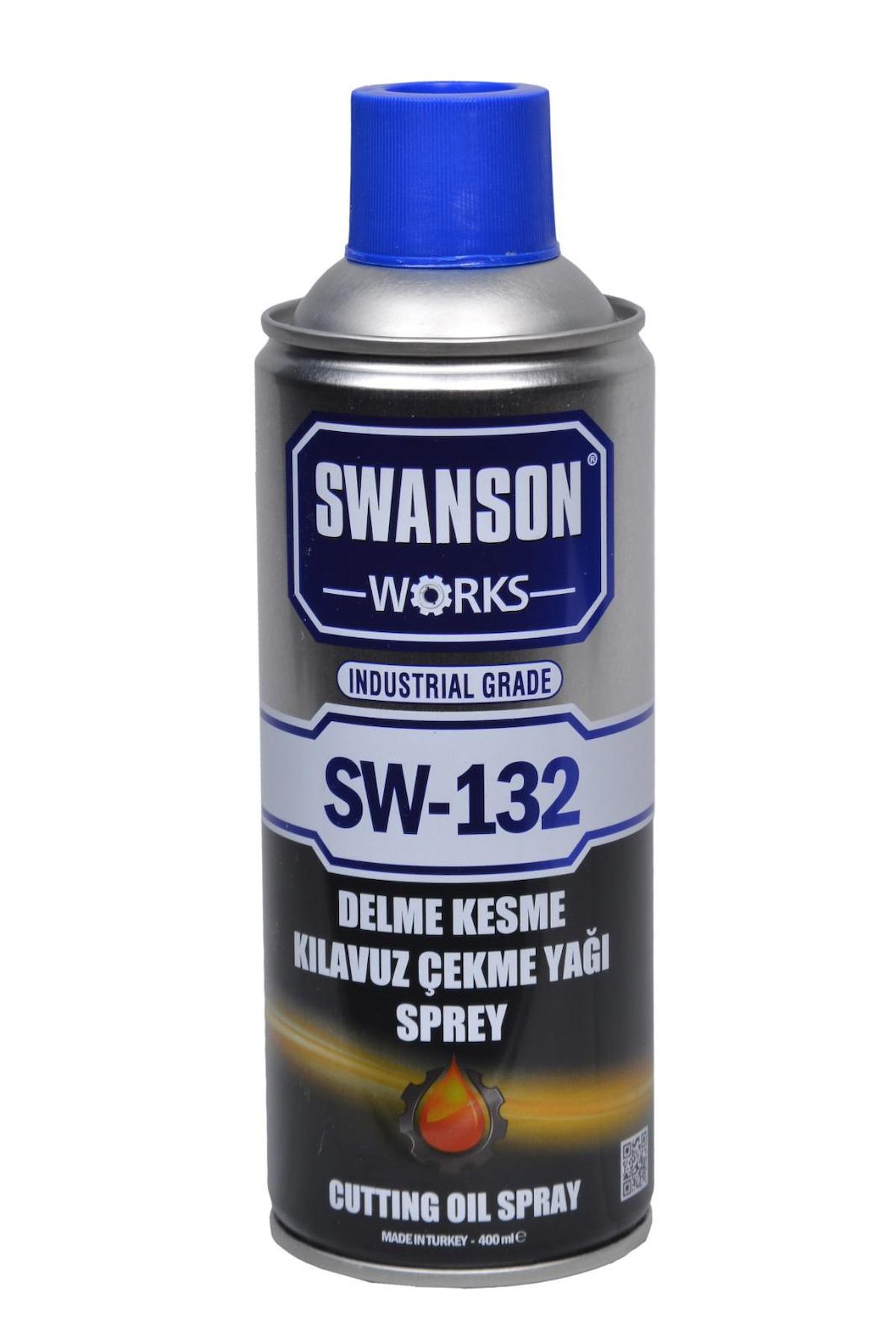 Swanson Works Delme Kesme Kılavuz Çekme Yağı Sprey 400 ML