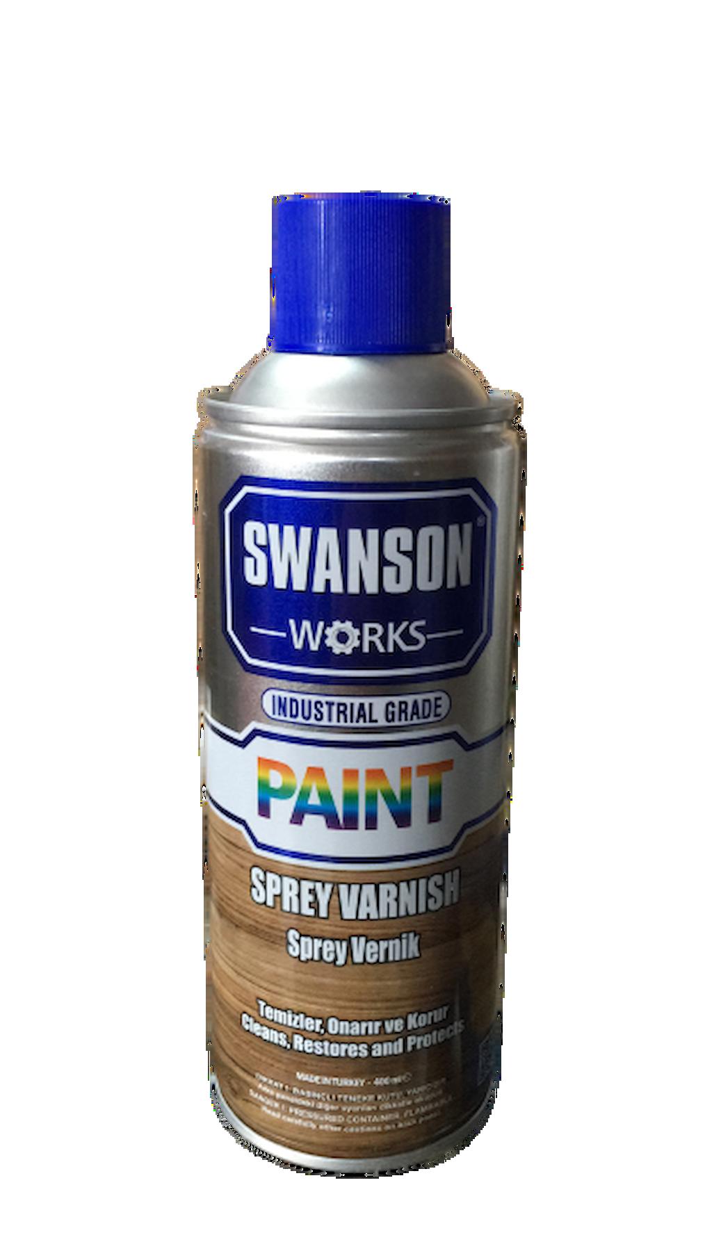 Swanson Works Sprey Parlak Vernik Şeffaf 250 ML