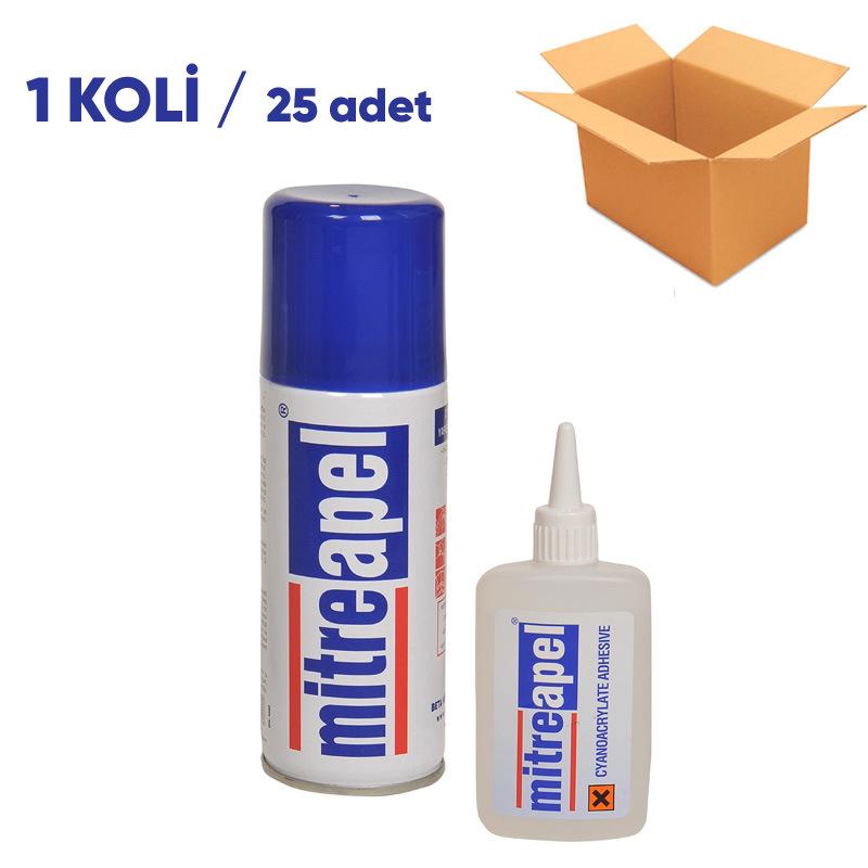 Mitre Apel Hızlı Yapıştırıcı 400 Ml Çok Güçlü - Avantaj Paketi (1 Koli - 25 Adet)