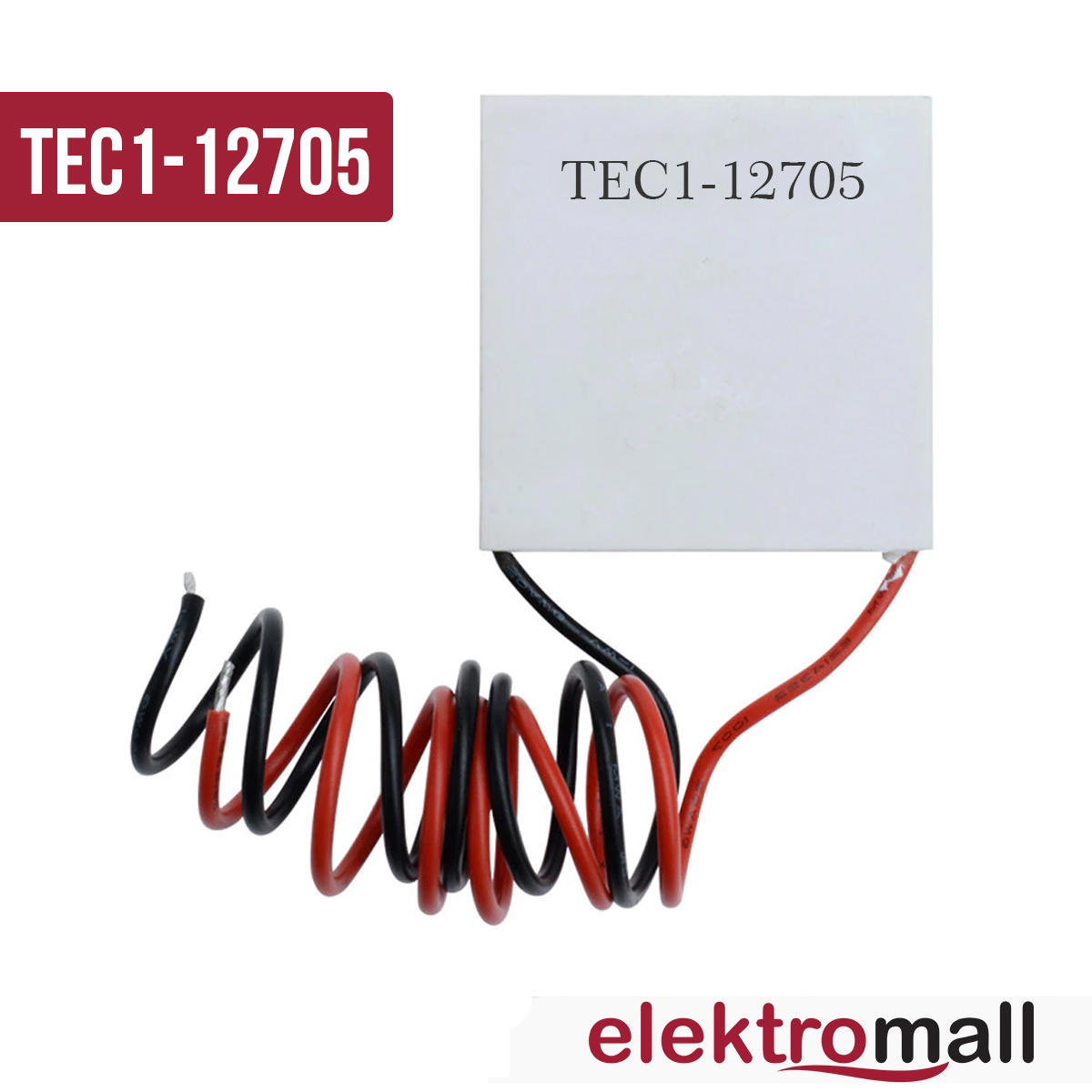 TEC1-12705 Termoelektrik soğutucu - Peltier soğutucu