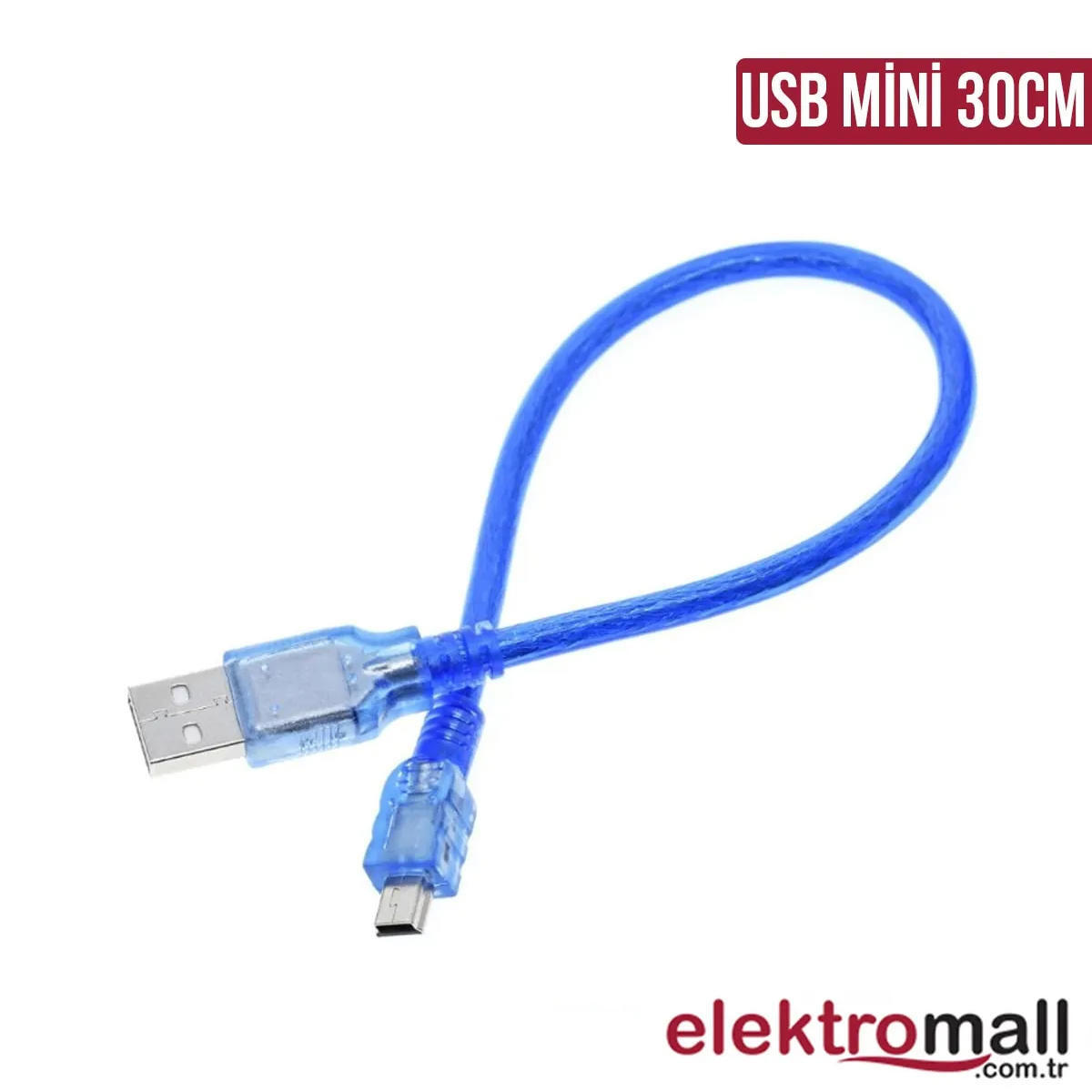 Arduino Nano Usb Mini Kablo 30Cm Usb Kablo