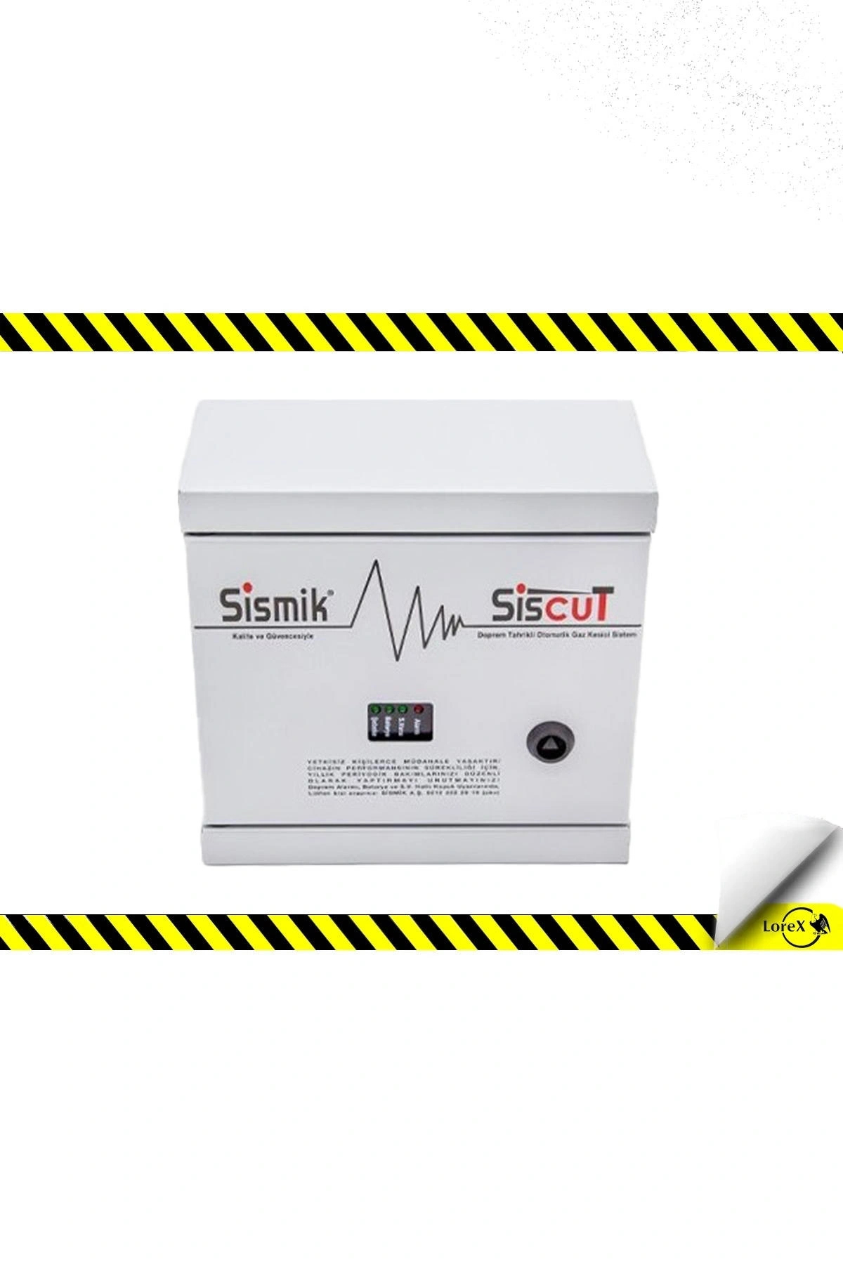 SİSMİK 2 Kontaklı Elektronik Deprem Sensörü