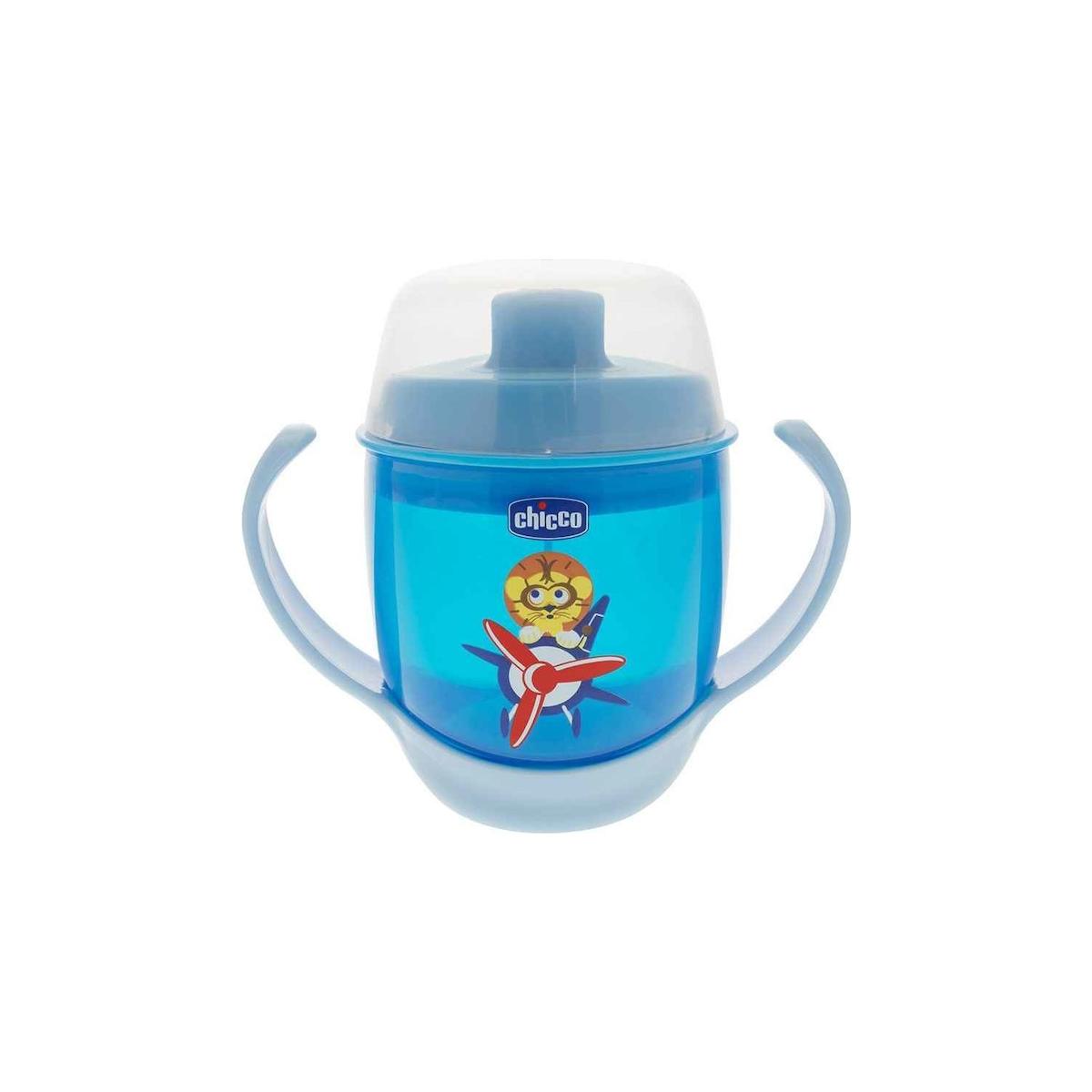 TRENDICO Chicco Bebek Mama Bardağı 180 ml 12+ Ay Mavi