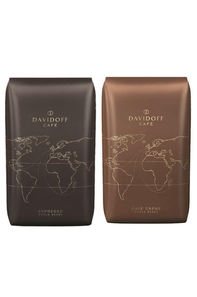 1 Adet Davidoff Espresso Çekirdek Kahve 500 gr + 1 Adet Davidoff Cafe Crema Çekirdek Kahve 500 gr