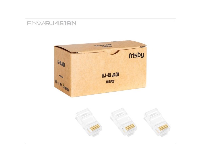 FNW-RJ4520N CAT6 RJ45 A.UÇLU 100'lü KONEKTÖR