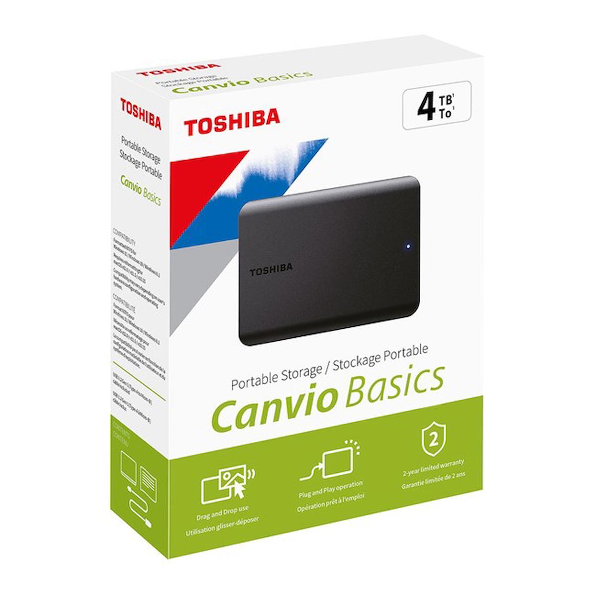 Canvio Basic 4TB Usb 3.2 Gen1-HDTB540EK3CA