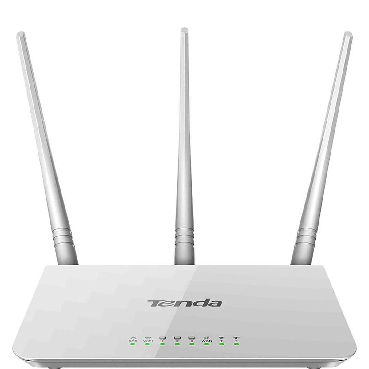 F3- F3 4Port WiFi-N 300Mbps Router 3 Anten