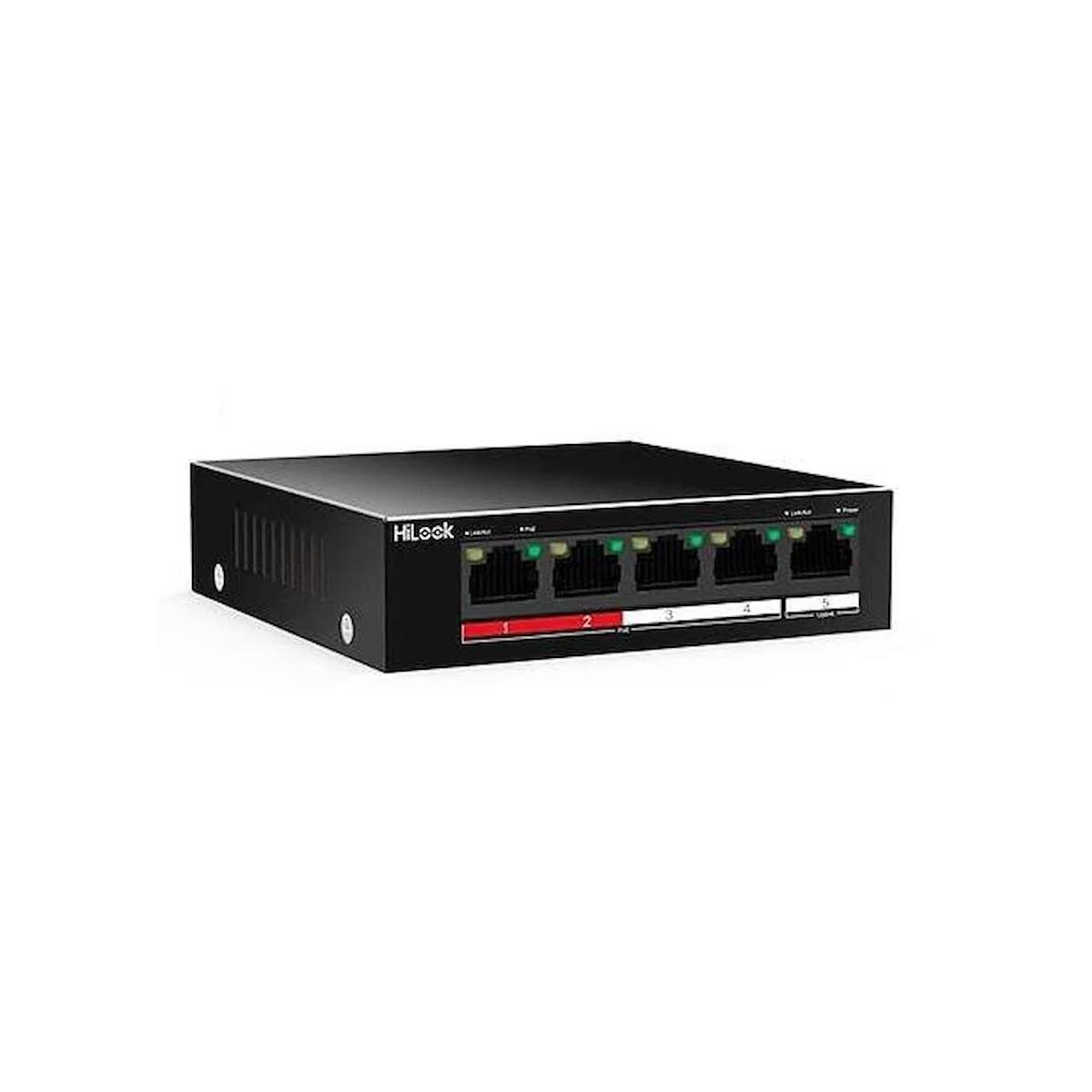 NS-0105P-35 4 PORT 10/100+ 1x10/100 UPLINK 35W POE SWITCH