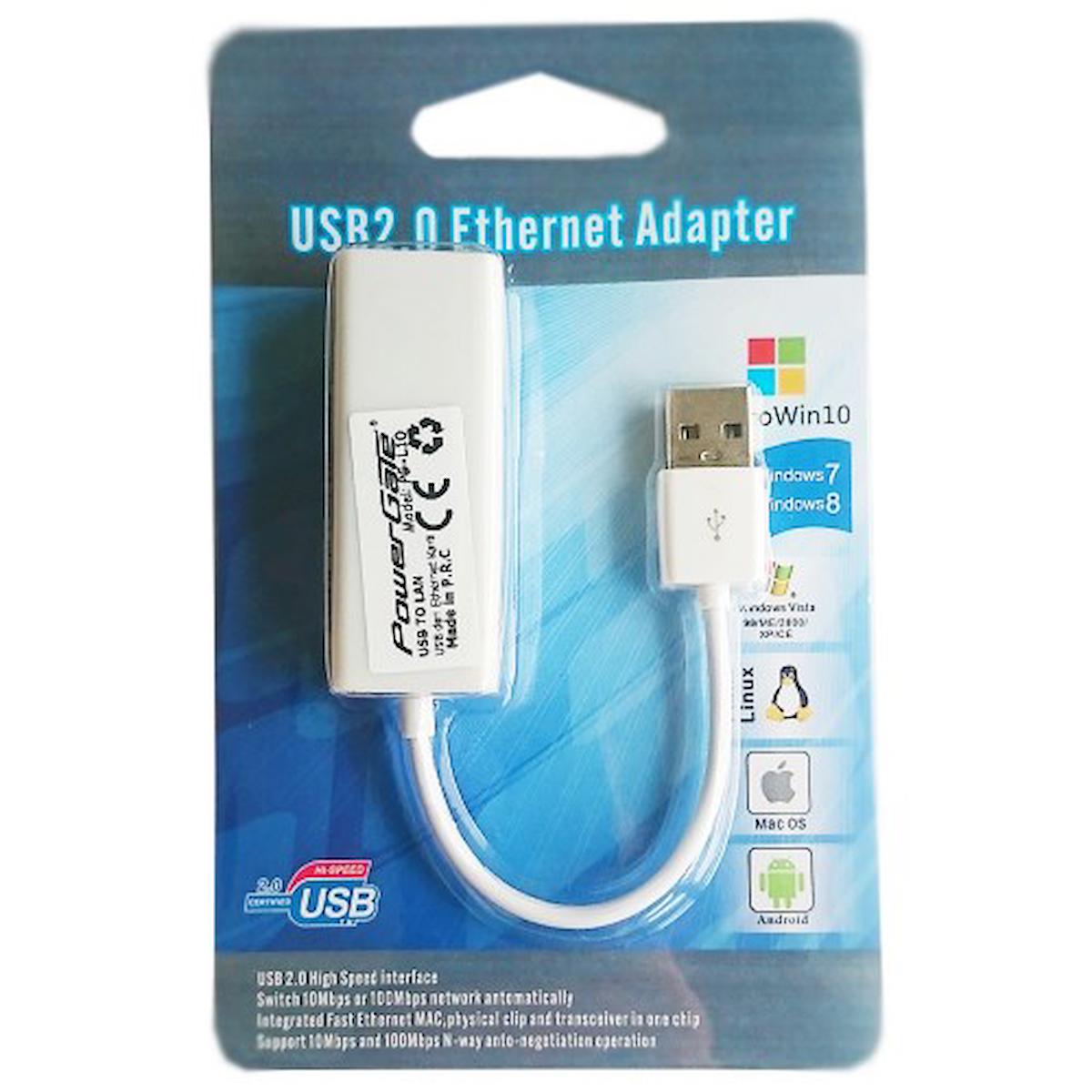 PG-L10 10/100 Mbit Ethernet Kartı USB