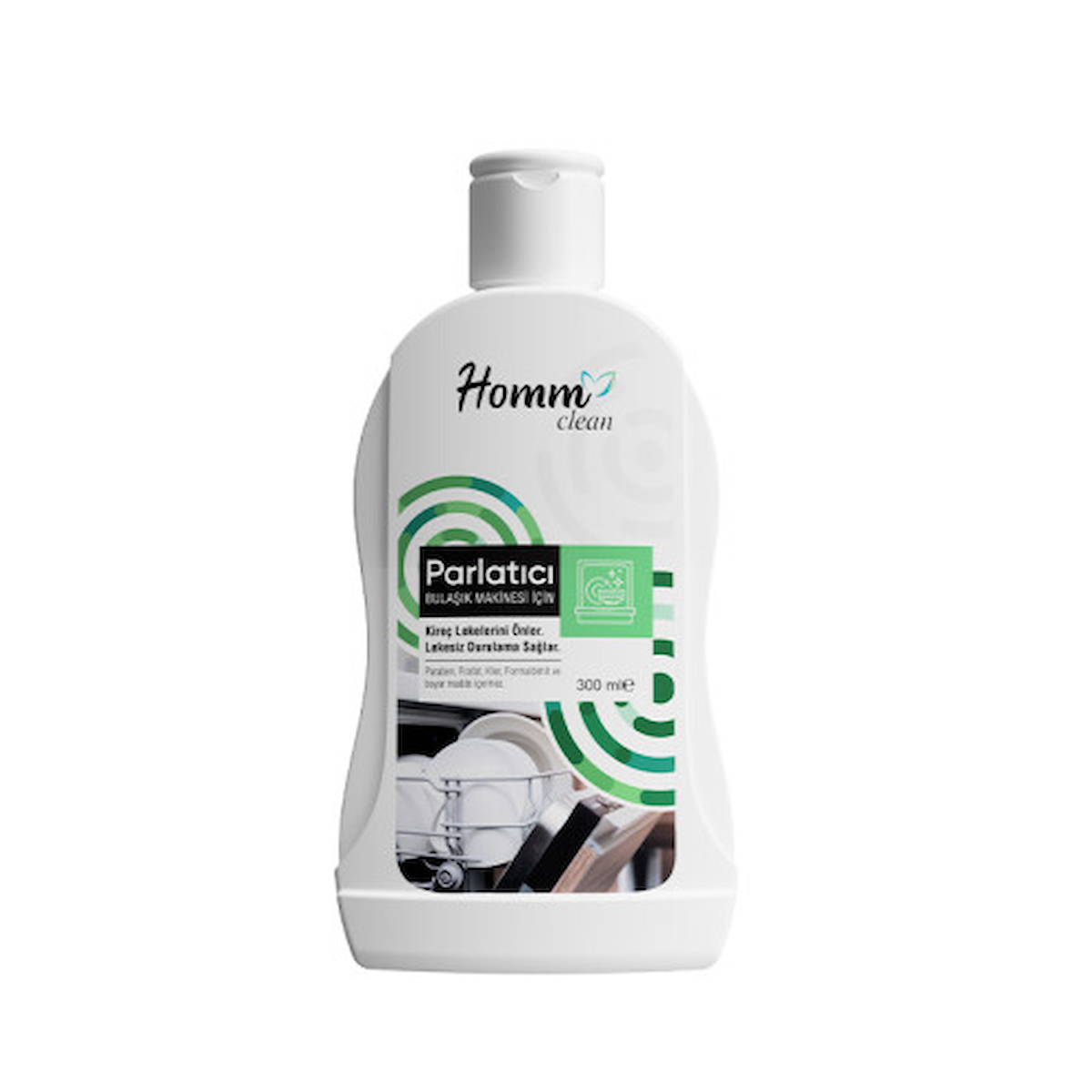 HOMM CLEAN BULAŞIK MAKIiNESİ PARLATICI 300 ML 