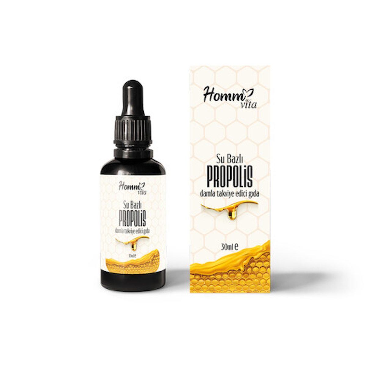 Homm Vita Su Bazlı Propolis Damla 30 ml