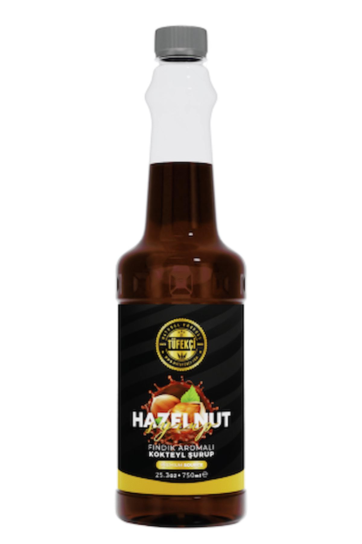 By Tüfekçi Fındık Hazelnut Kokteyl, Pasta Ve Kahve Şurubu Yeni Formül Yüksek Aroma 750 ml