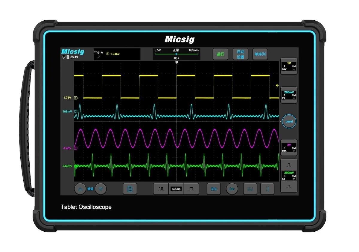 MICSIG TO1004 DDIJITAL OSİLOSKOP 10.1" 100MHZ, 4 KANAL