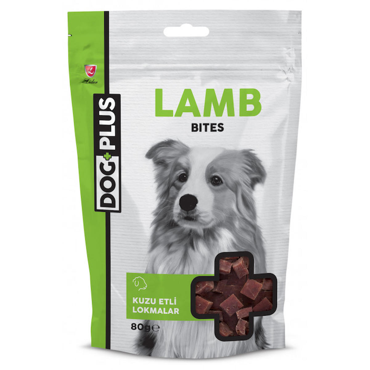 DogPlus Kuzu Etli Bites Ödül Maması 80 Gr