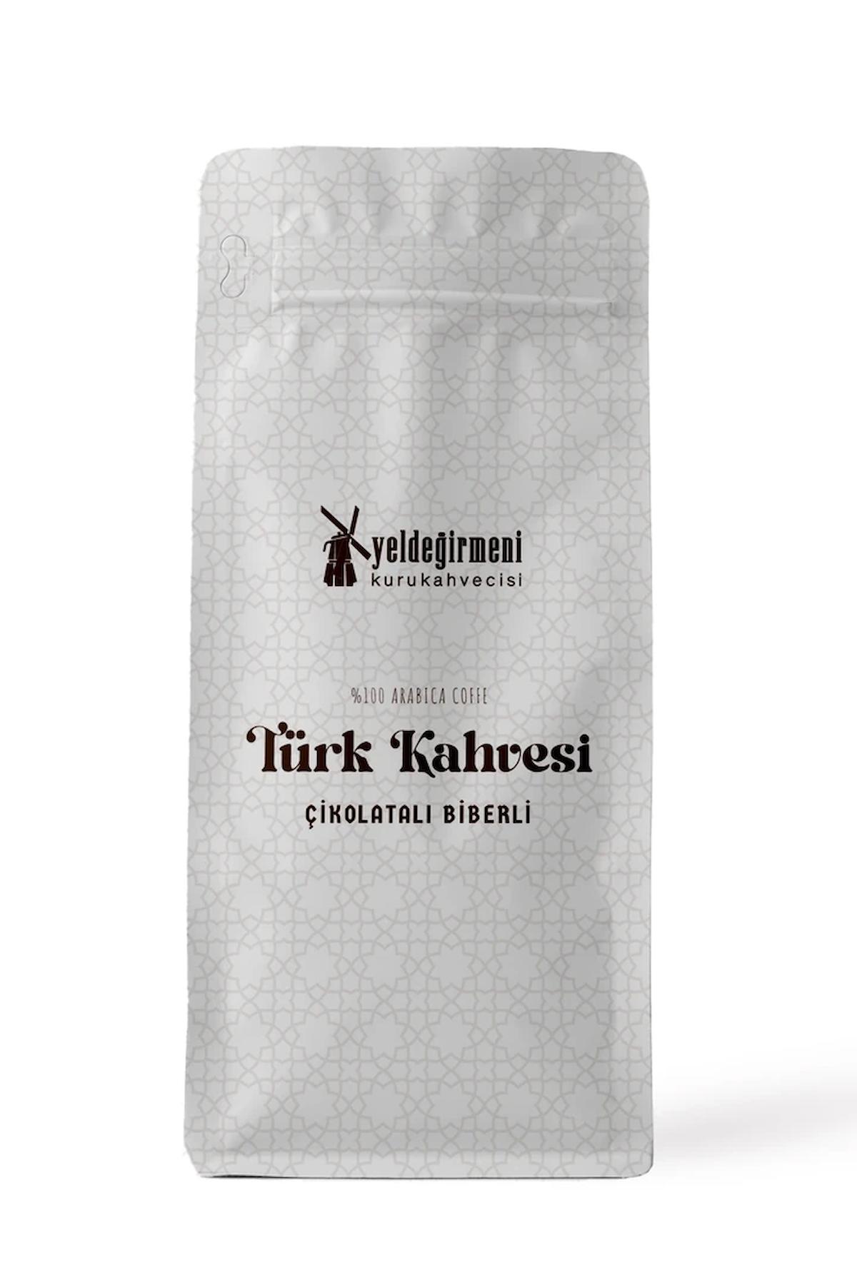 Çikolatalı Biberli Türk Kahvesi