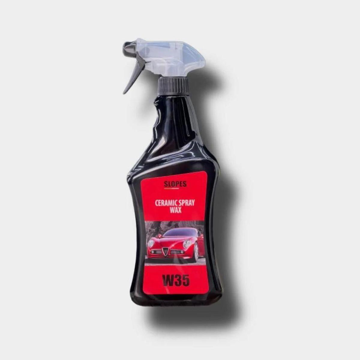 Slopes W35 Ceramic Spray Wax Seramik İçerikli Hızlı Cila 750ml.