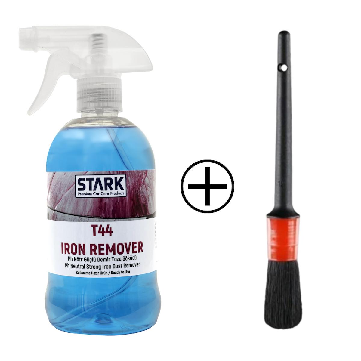 Stark T44 Ph Nötr Güçlü Demir Tozu Sökücü 500ml + Detay Fırçası 2 li set