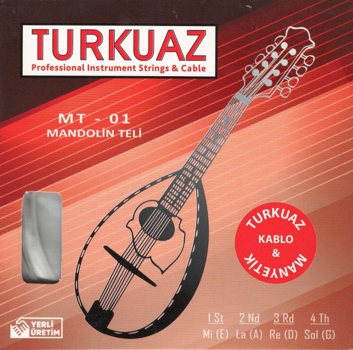 Turkuaz MT-01 Takım Tel Mandolin Teli