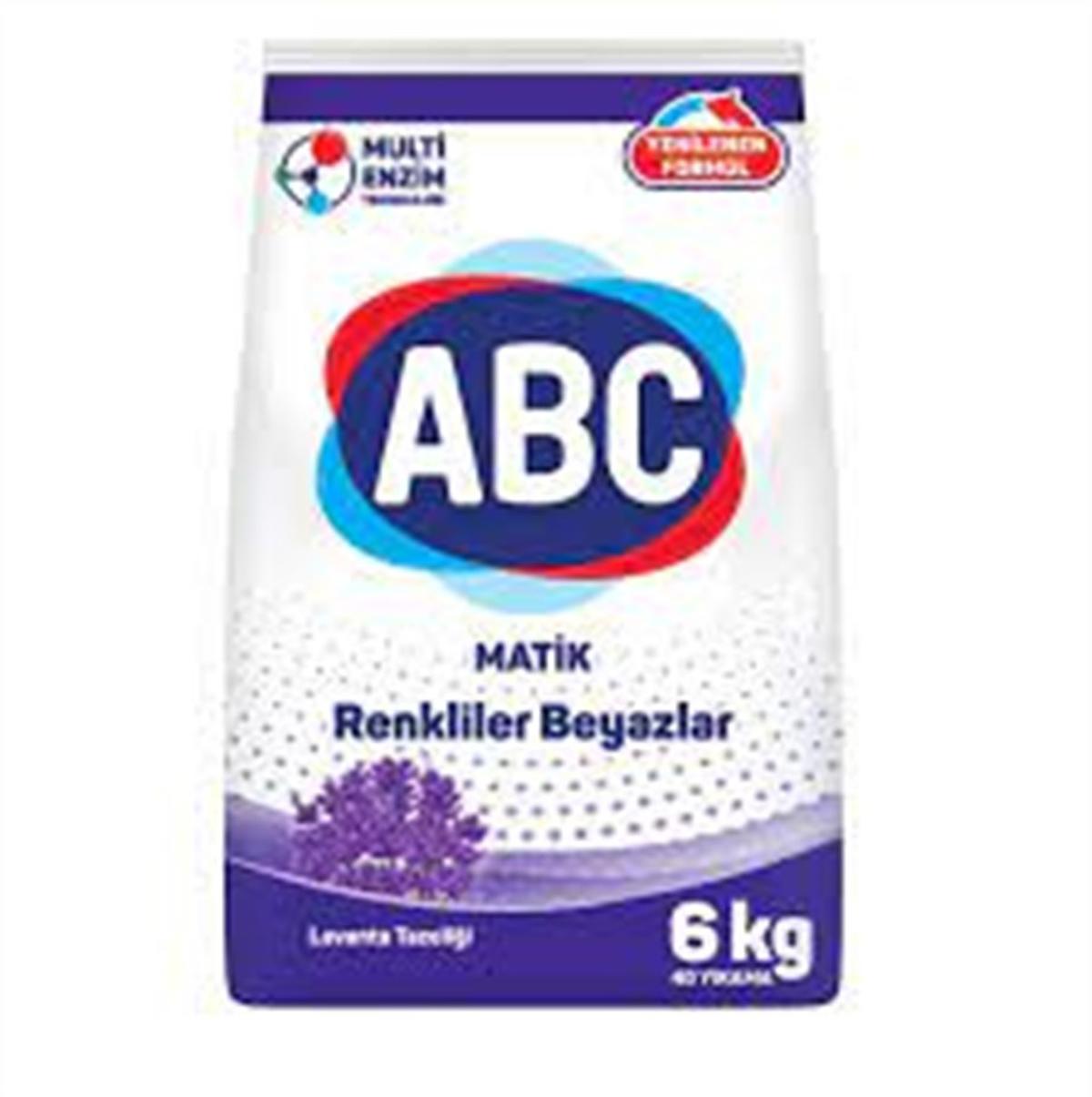 ABC MATİK LAVANTA TAZELİĞİ 6 KG