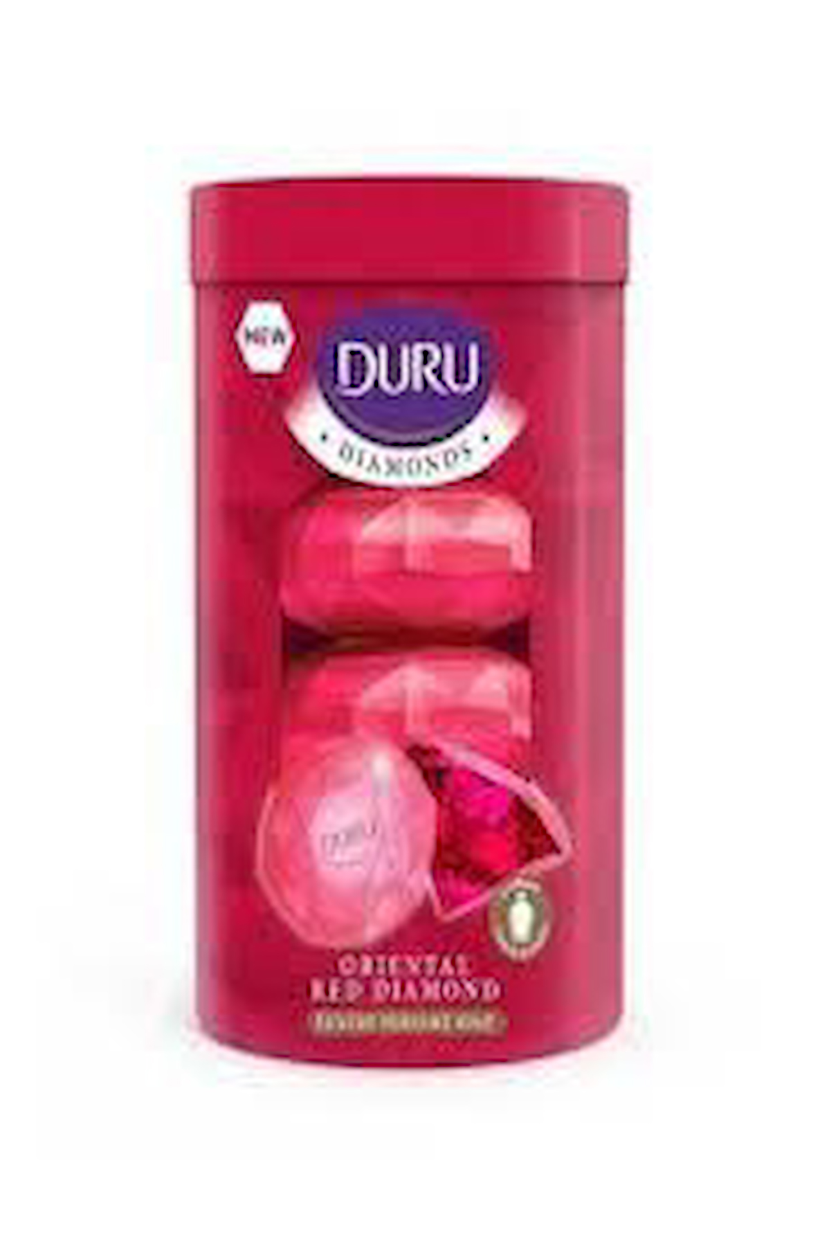 DURU RED DIAMOND EL SABUNU 4X90 G