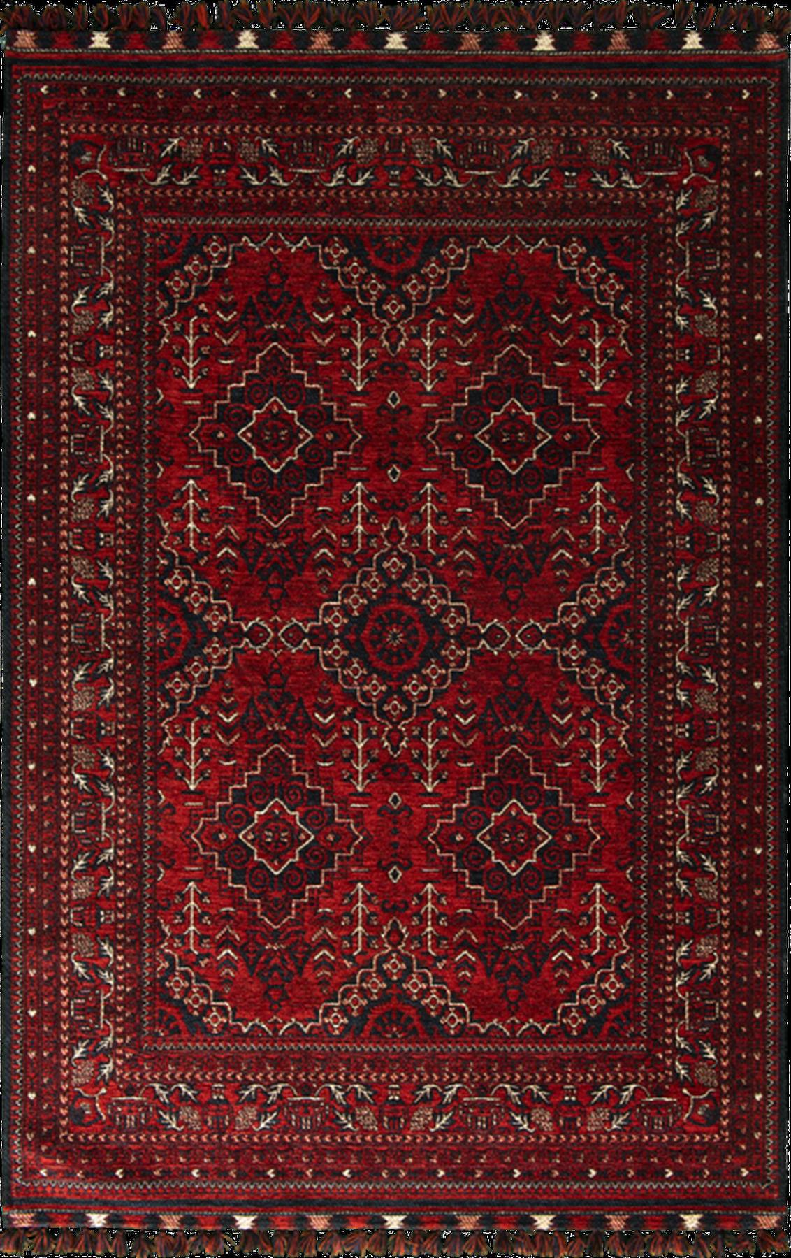 Tuğra Halı Türkmen 07 Etnik Desen Kilim