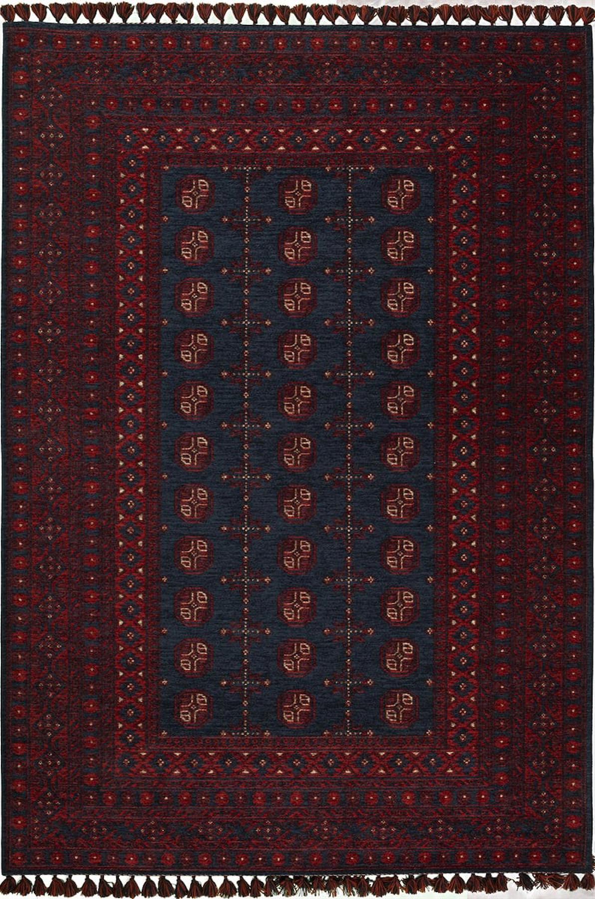 Tuğra Halı Türkmen 03 Etnik Desen Kilim