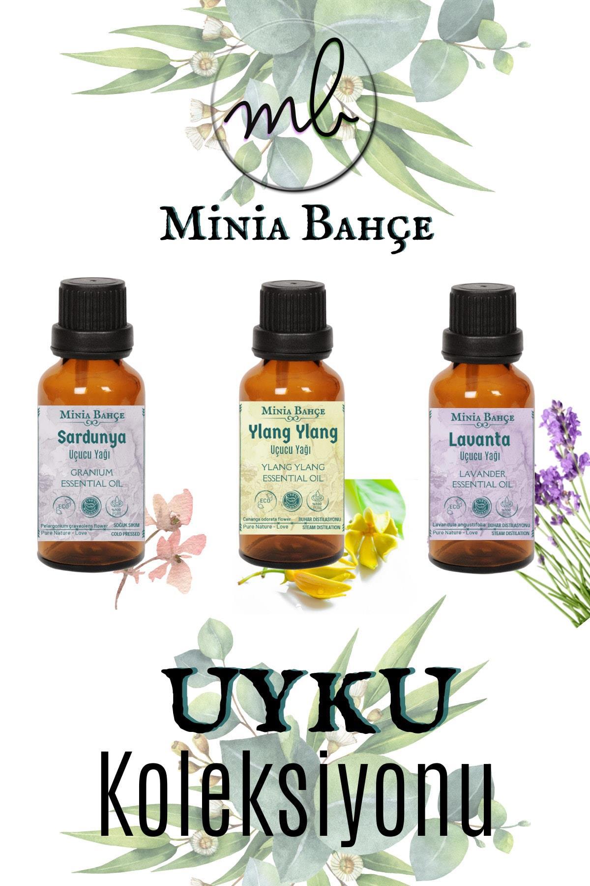 Sardunya Yağı 10ml, Ylangylang Yağı 10ml, Lavanta Yağı 10ml