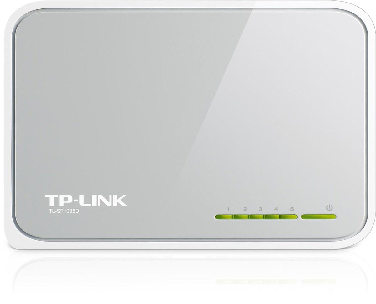 TP-LINK TL-SF1005D 5 PORT 10/100 PLASTİK KASA SWITCH