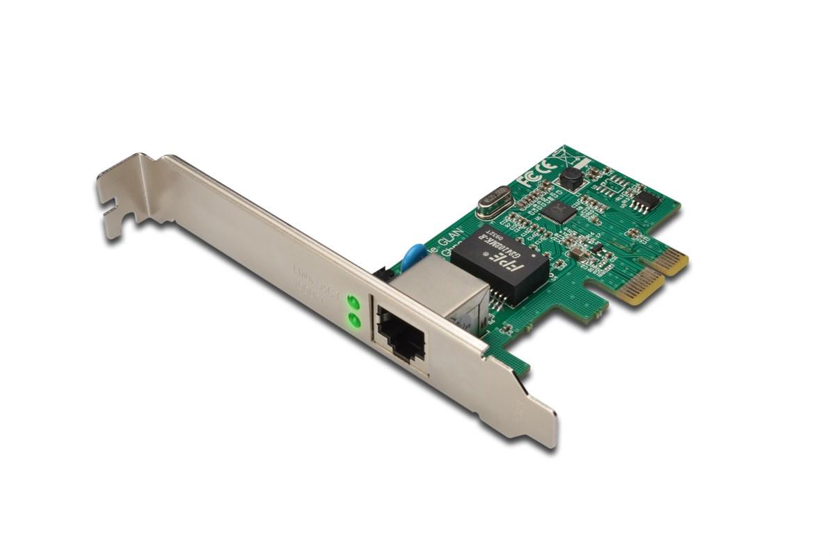 Digitus 1 Port 10/100/1000 Mbps Gigabit PCI Express Ethernet Kartı, 32-bit, Realtek RTL8168E chipset&#039;li, Low Profile Bracket
Digitus Gigabit Ethernet PCI Express Card 32-bit, low profile bracket,Realtek RTL8111H
