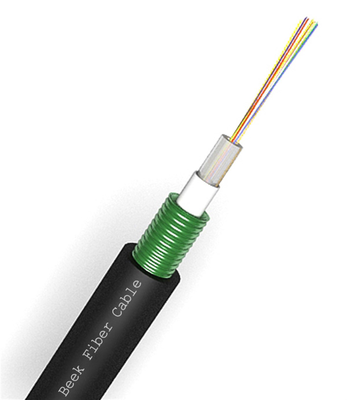 Beek Dış Mekan Fiber Optik Kablosu, 48 Core, OS2, 9/125μ Singlemode, MultiTube, Armored Zırhlı/Shielded  
Beek Outdoor Fiber Optic Cable, 48 Core, OS2, 9/125µ Singlemode, MultiTube, Armored/Shielded