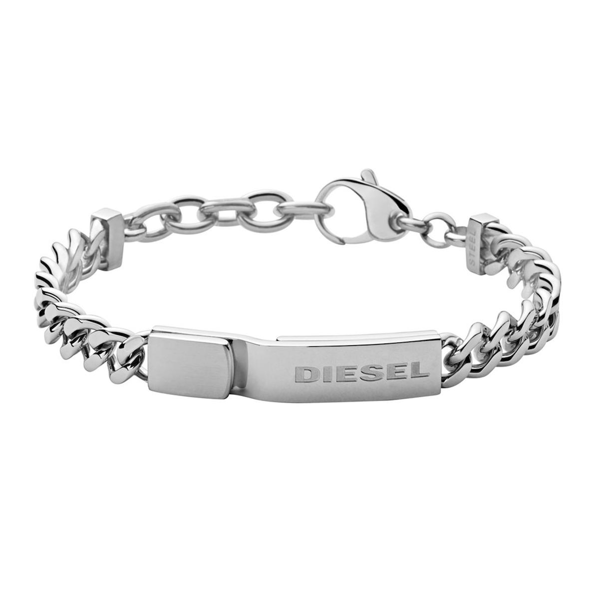 Diesel DJDX0966-040 Erkek Çelik Zincir Bileklik