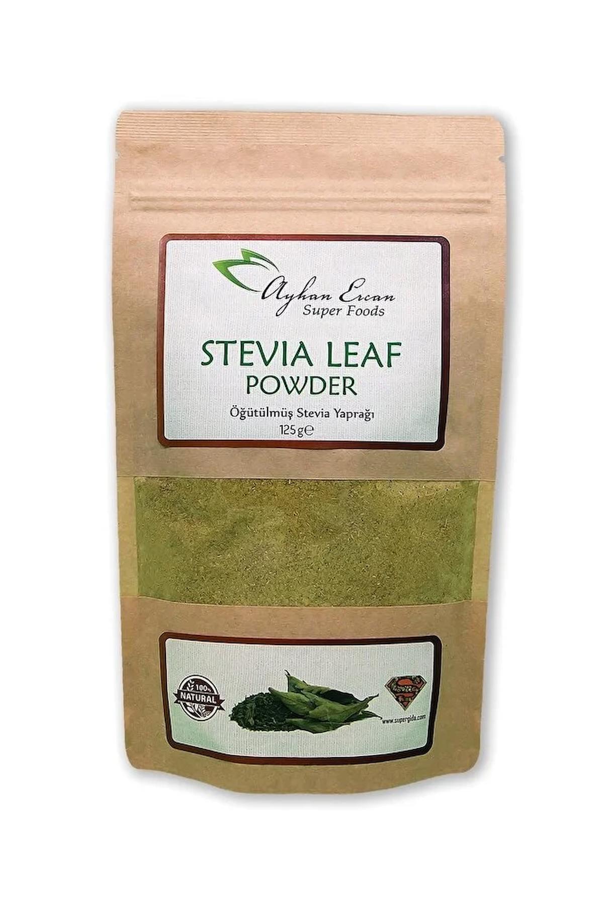 Süper Gıda Stevia Yaprağı Öğütülmüş 125 gr