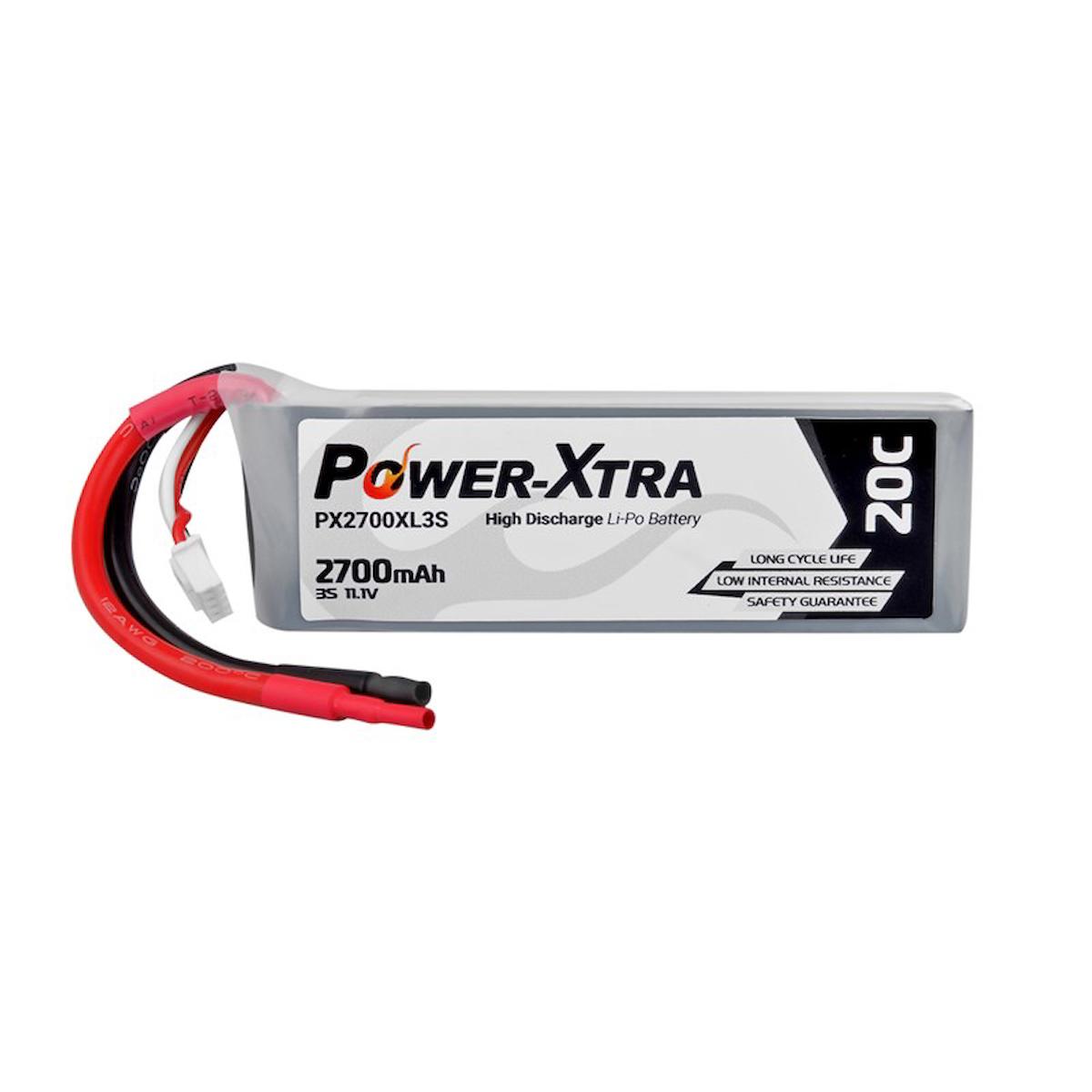 Power-Xtra PX2700XL 11.1V 3S1P 2700 mAh (20C) Li-Polymer Pil