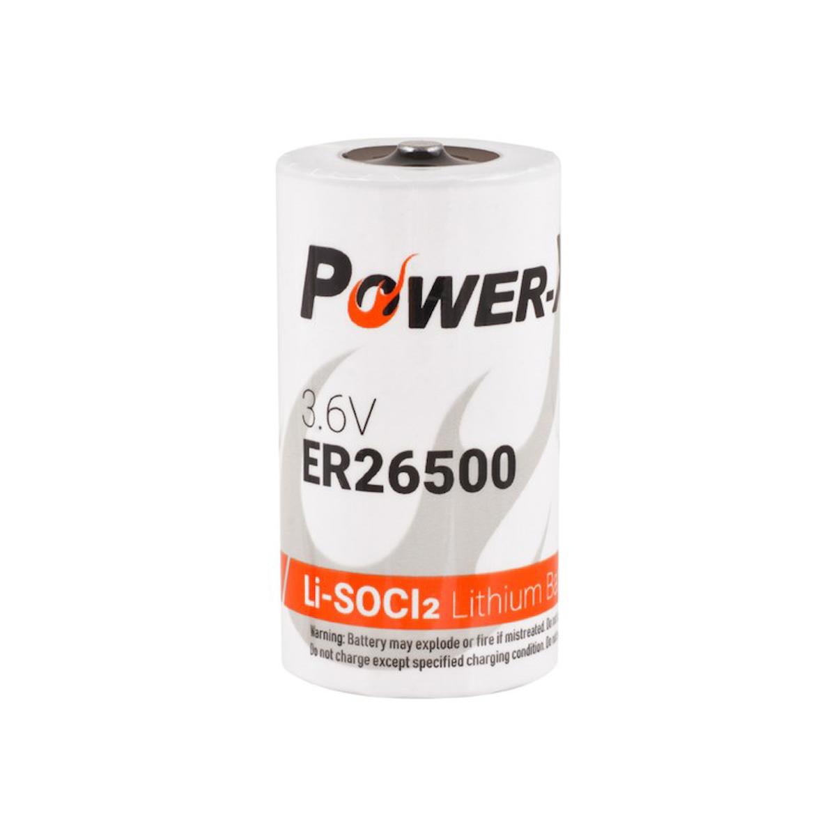 Power-Xtra 3.6V ER26500 C Size Li-SOCI2 Sayaç Pili